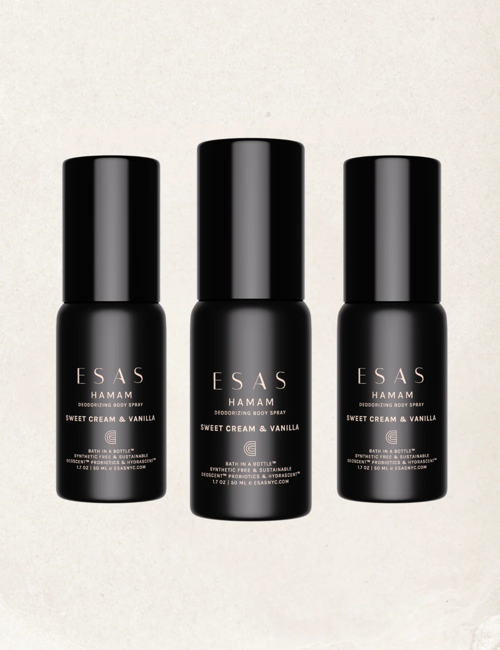 Sweet Cream & Vanilla Hamam Deo Body Spray - Image 3